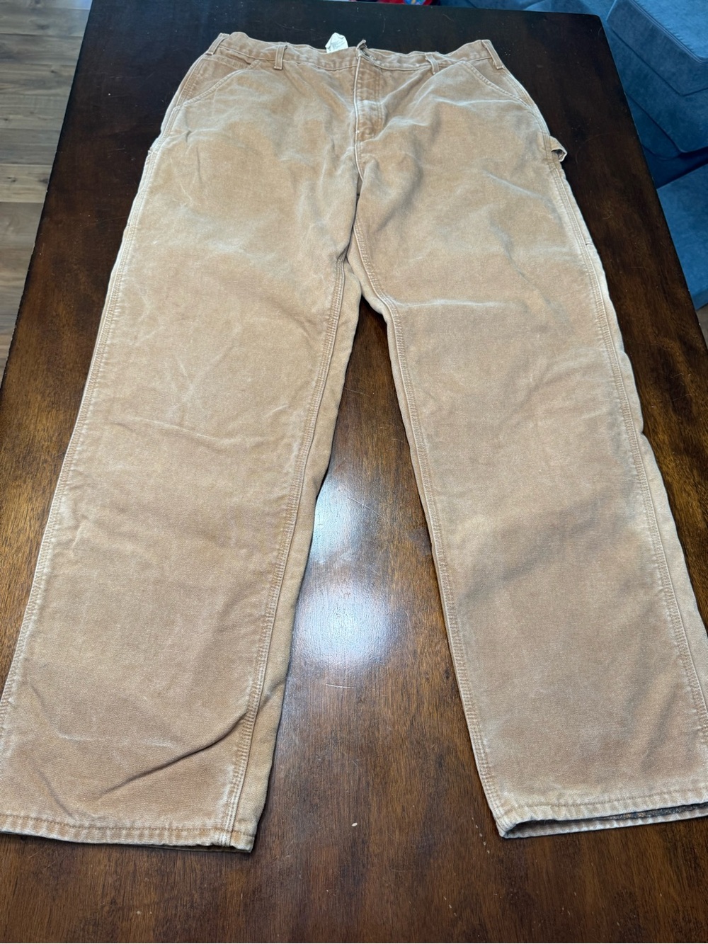 Carhartt Men's Corduroy Work Pants in Tan